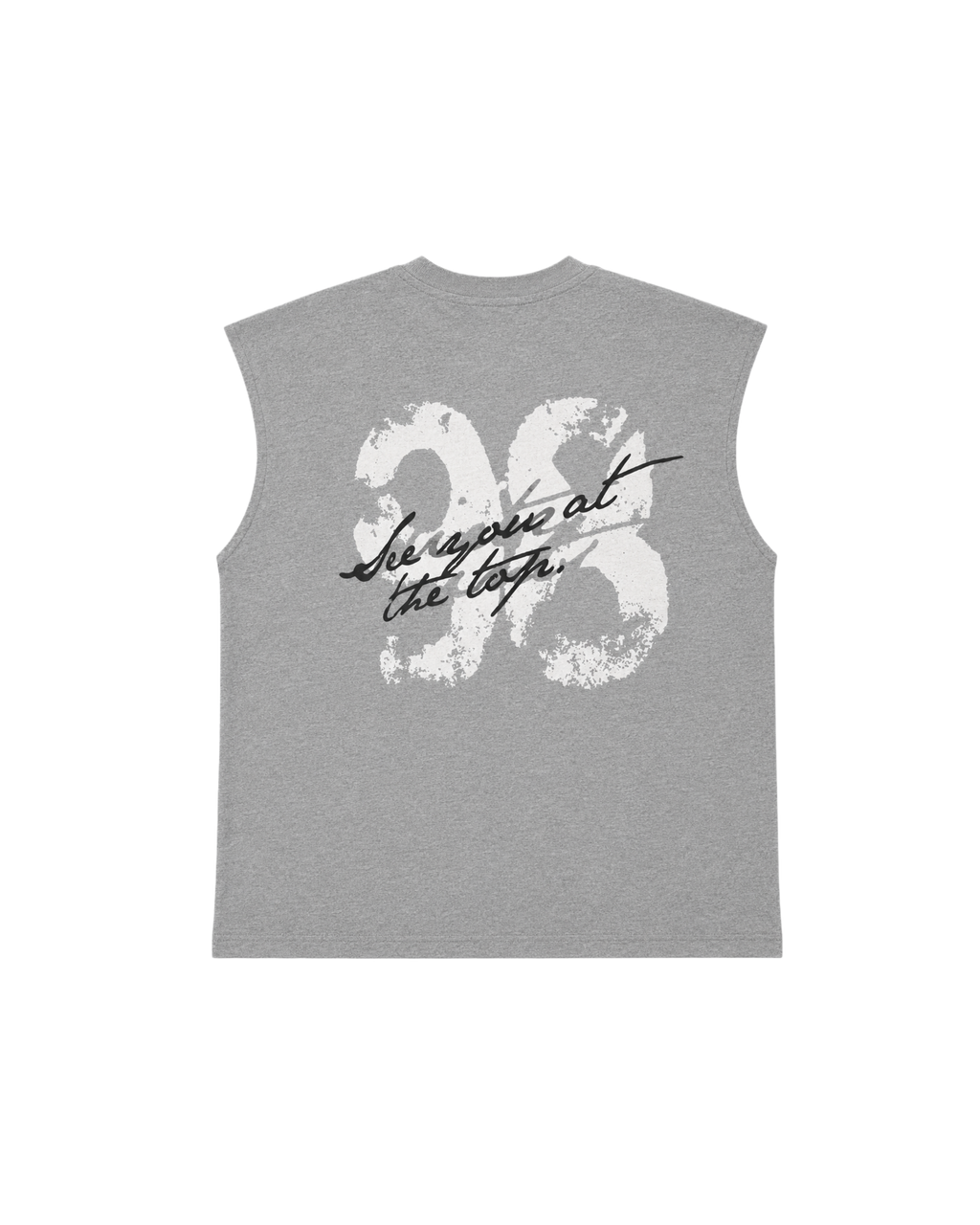 STONE GREY MUSCLE T