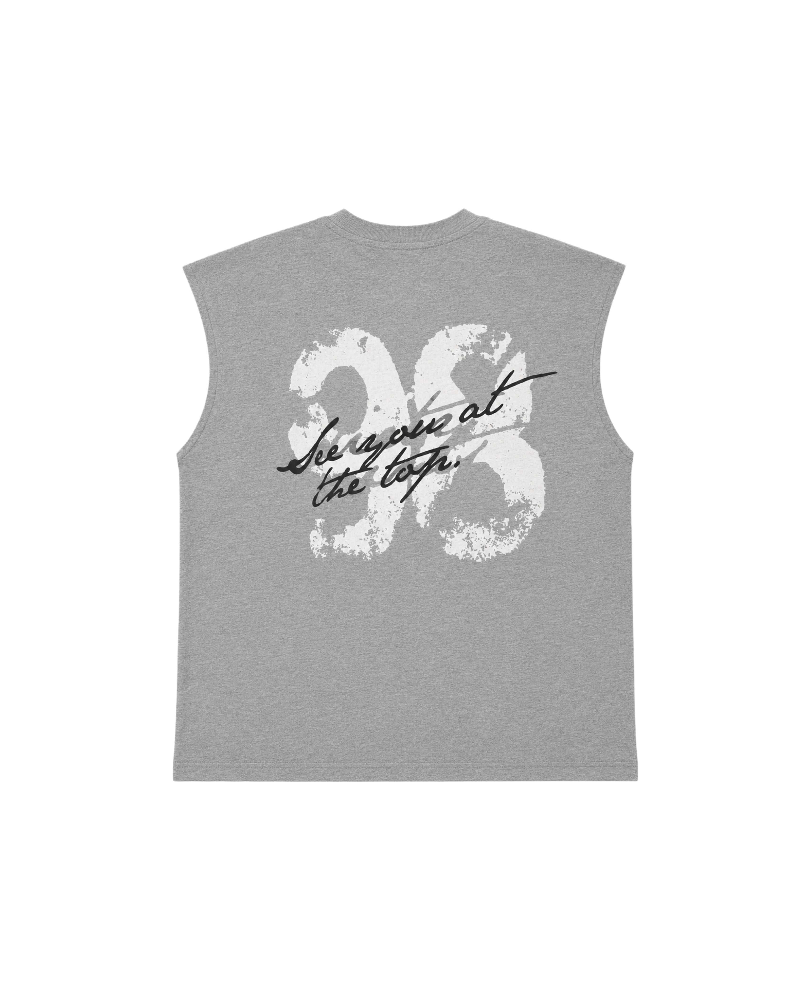 STONE GREY MUSCLE T