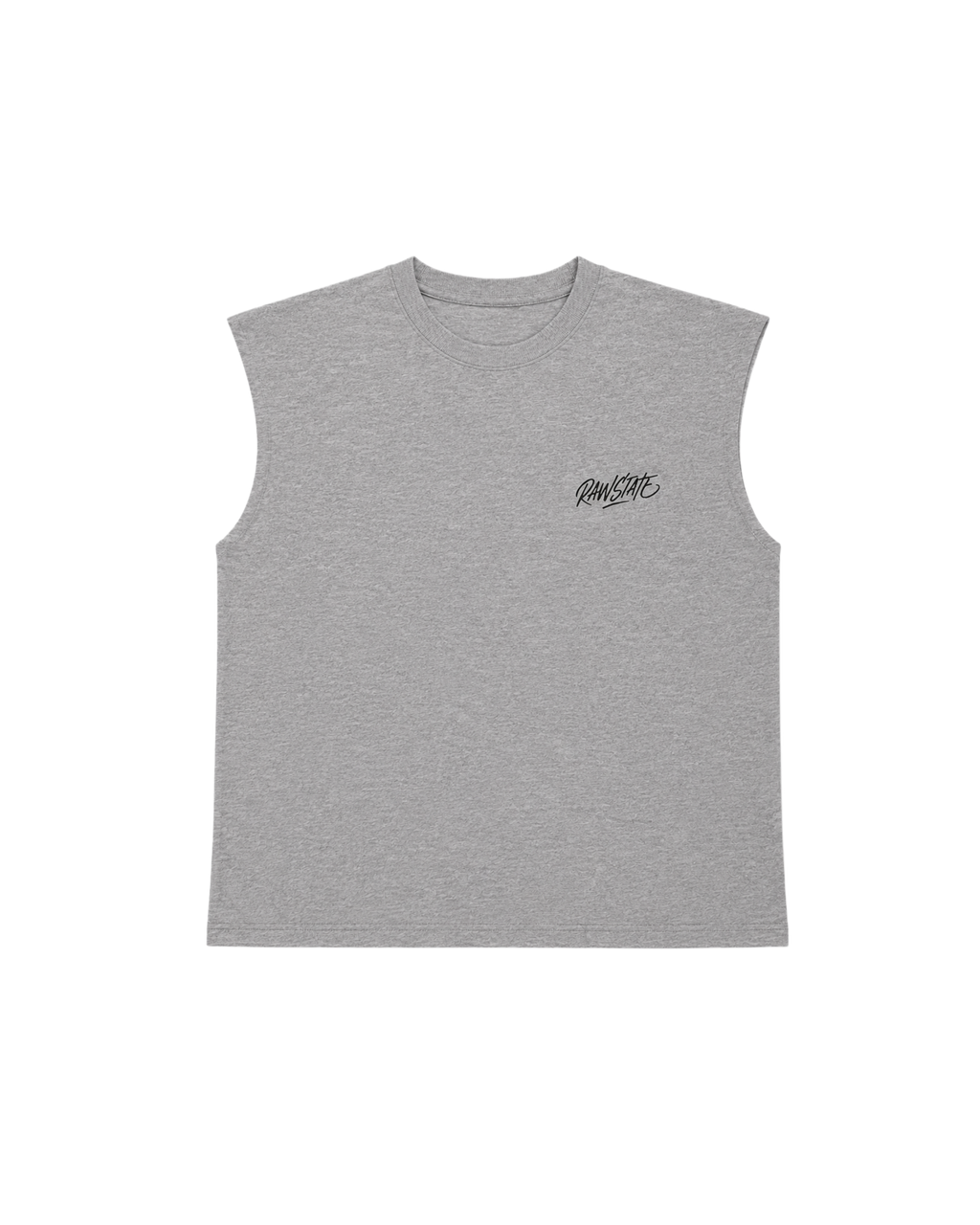 STONE GREY MUSCLE T