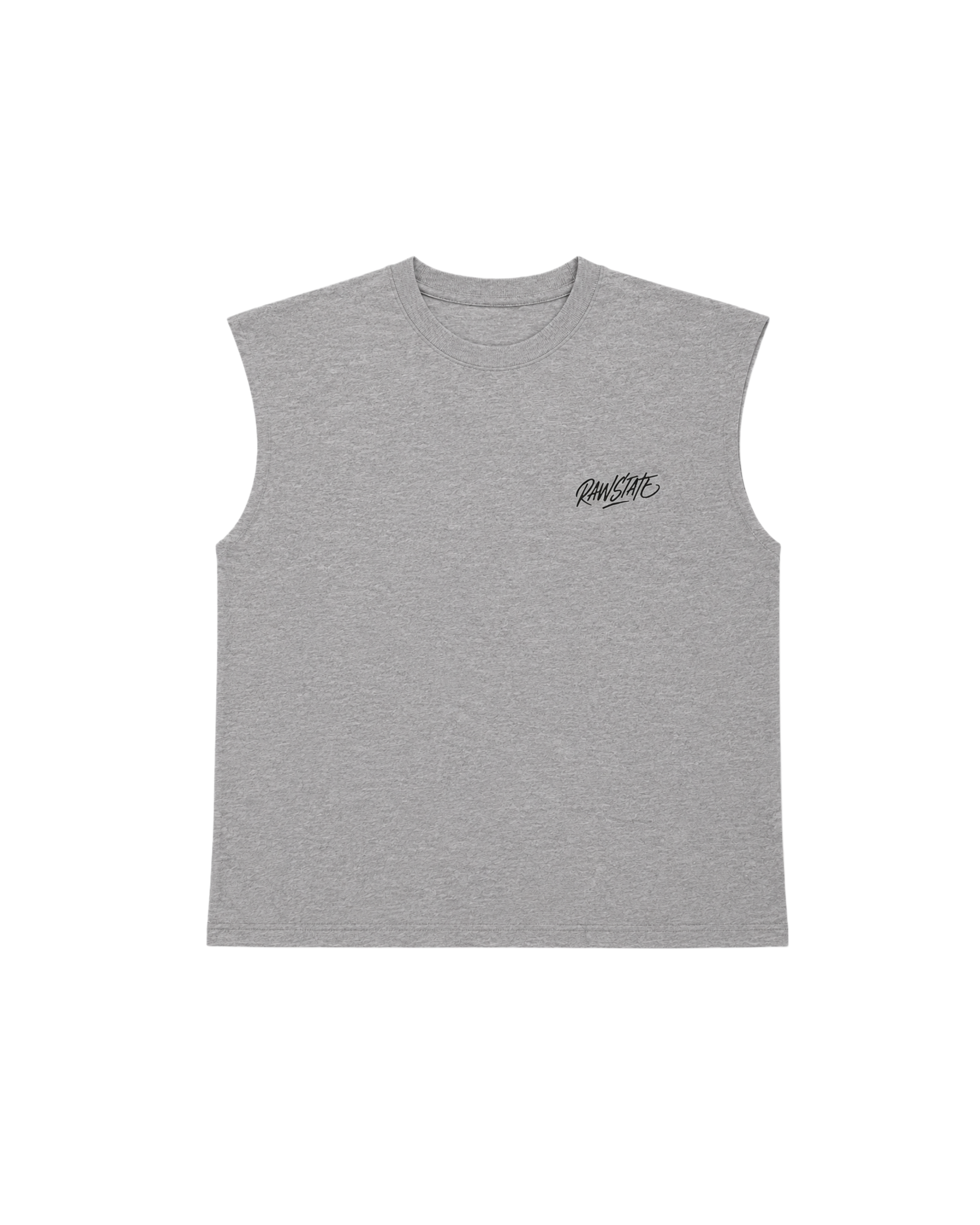 STONE GREY MUSCLE T