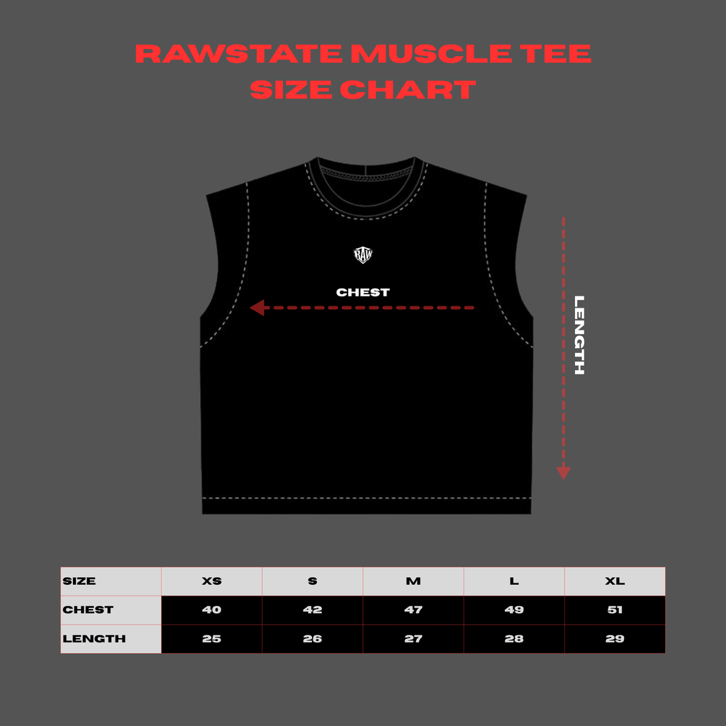 STONE GREY MUSCLE T