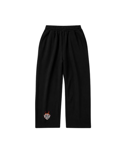 RAW BLACK ESSENTIAL JOGGERS