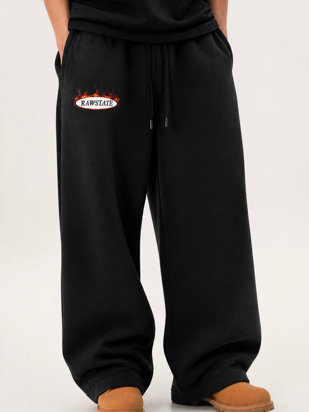 RAW BLACK ESSENTIAL JOGGERS